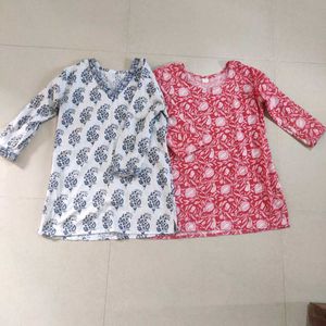 2 Short Kurtis