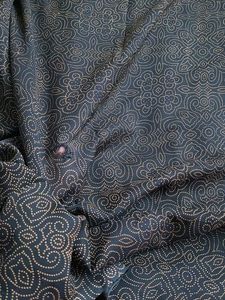 Beautiful Black Georgette Saree