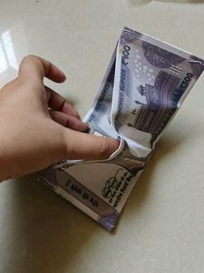 500 Rupee Note Wallet