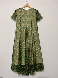 Green Floral Dress