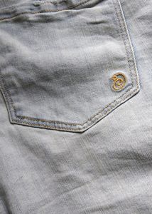 Malachi Distressed Light Blue Shorts (Women)