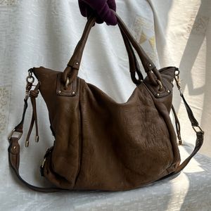 MORGAN DE TOI Slouchy Leather Handbag
