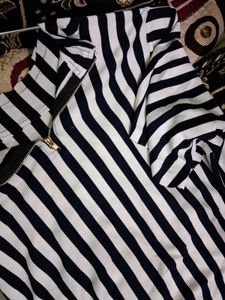 Striped Crop Top