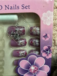 24pcs 3D Nails Set