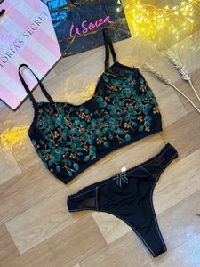 Corset With Thong Set