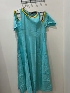 Elegant Blue Ethnic Dress