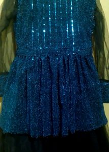 Amazing Gawn With Glitter Koti