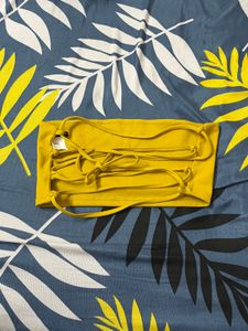 Shein Mustard Yellow Tank Top