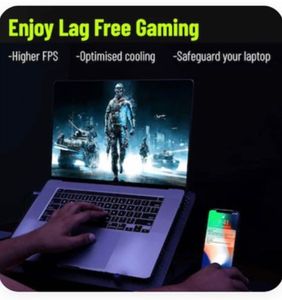 Gaming Laptop Cooling Pad with Fan