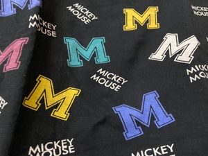 Max Disney Print Black Tshirt