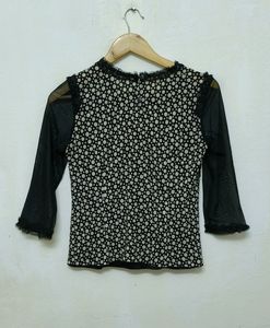 Trendy New Black And White Top For Women