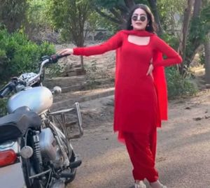 Patiala Punjabi MAGENTA SUIT