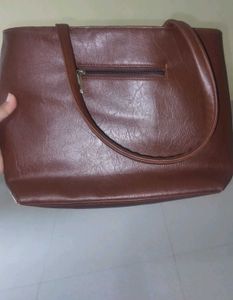 Brown Travel Cargo Tote Bag