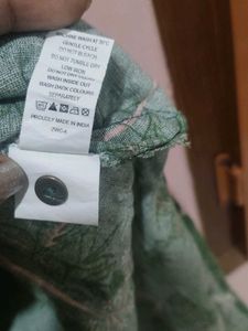 Green Floral Print Kurti