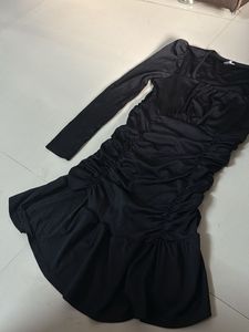Ruched Bodycon Mini Dress