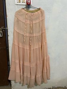Tiered Flowy Skirt