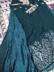 Semi Stitched Ethnic Gown