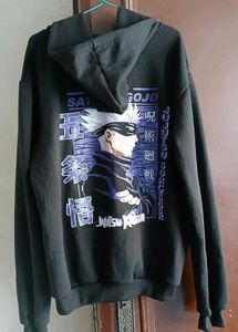 Anime Printed Black Premium Hoodie 💢