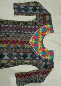 Ethnic Black Kurta Set