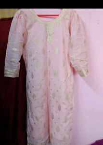 Pink Cotton Suit