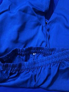 Elegant Blue Kurta Set Never Wore With Dupatta