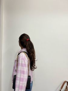 Pink Plaid Button-Down Shirt