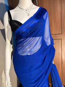 Elegant Blue Saree