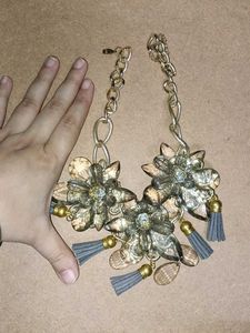 Statement Floral Necklace
