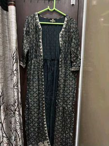 Elegant Printed front cut Kurta