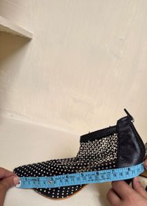 Sparkly Black Heels