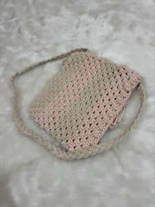 Macrame Crossbody Bag