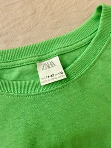 Zara Kids Crop Top 💚