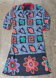 Batik Printed Cotton Kurta Set