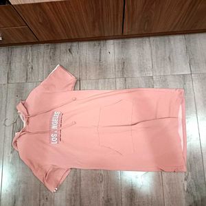 Peach Casual Dress!!