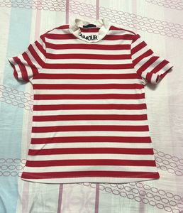 Striped Amour Top
