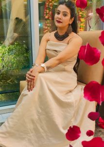 Elegant Strapless Gown