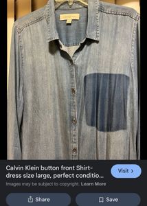 Calvin Klein Jeans Denim Shirt Unisex