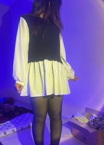 Stylish Layered Look Dress