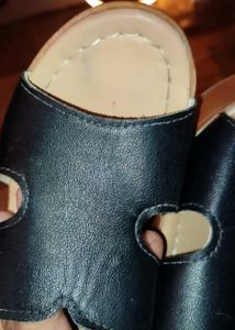 Black Wedge Sandals size 36