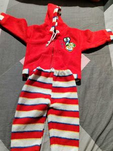 Red Striped Kids Outfit