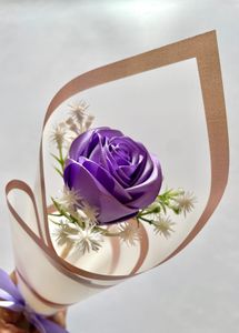 Satin Ribbon Rose Bouquet