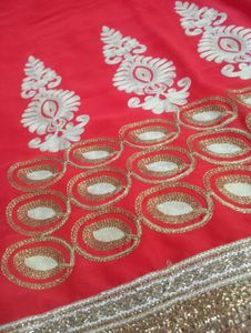 Sindoori Suhag Multi Color Saree