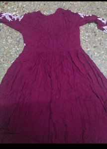 Kurta In Frock Style