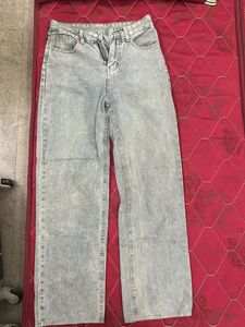 Light Wash Wide Leg Jeans