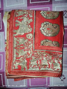 Applique Saree