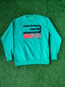 Puma Green Graphic Sweatshirt