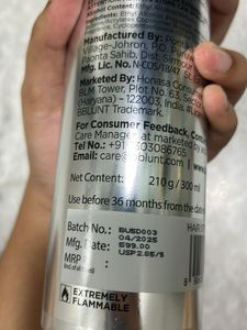 BBLUNT Hot Shot Hold Spray