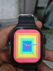Ultra T900 Big Dial Smartwatch Black