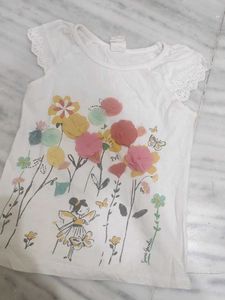 Cute Girl&#39;s Graphic Tee