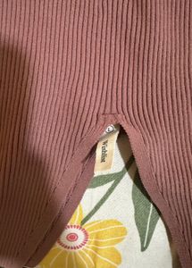 Mauve Ribbed Bodysuit 💜